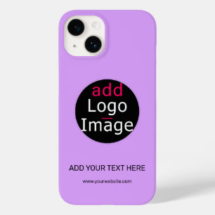 Coque Pour iPhone 14 Lilac Professionnel Moderne Personnalisable