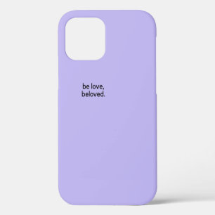 Case-Mate iPhone Case Lilac Purple Apple iPhone 12 Couverture Be Love