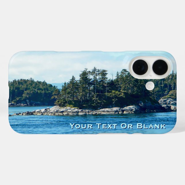 Coques Case-Mate iPhone L'île de Salish (Verso (horizontal))