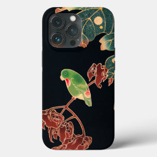 Case-Mate iPhone Case L'illustration japonaise du Paroquet Colorful Bird