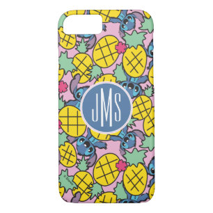 Case-Mate iPhone Case Lilo et Stitch  Monogramme Motif d'ananas