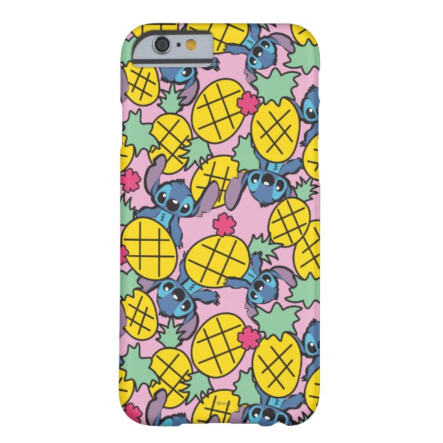 Coques Case-Mate iPhone Lilo et Stitch| Motif d'ananas (Dos)