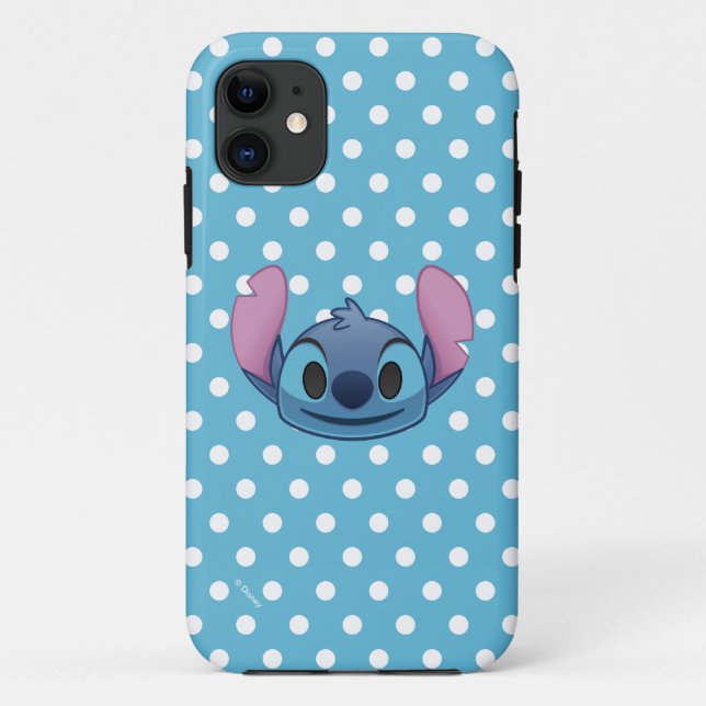 Coques Case-Mate iPhone Lilo et Stitch| Stitch Emoji (Dos)