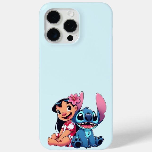 Coques Case-Mate iPhone Lilo et Stitch Tropical Fun : (Verso)