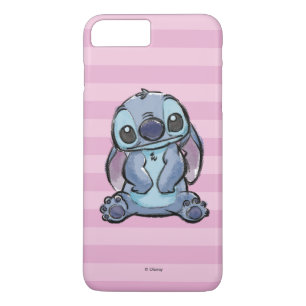 Coque iPhone 8 Plus/7 Plus Lilo & Stich Dessiner l'esquisse