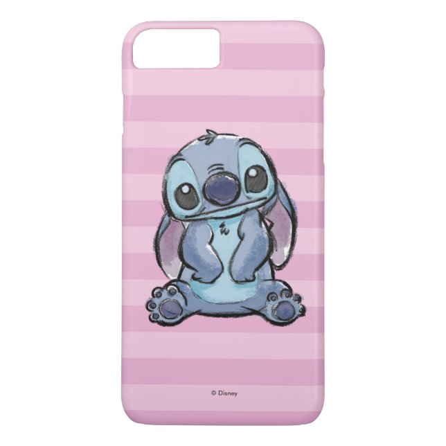 Coques Case-Mate iPhone Lilo & Stich| Dessiner l'esquisse (Dos)