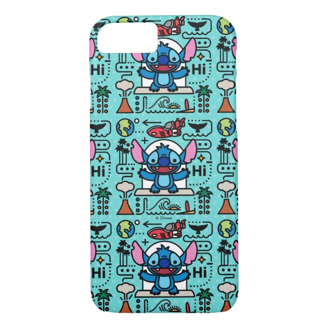 Coques Case-Mate iPhone Lilo & Stich| Stitch Emoji (Dos)