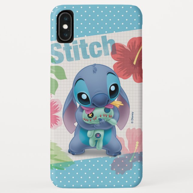 Coques Case-Mate iPhone Lilo & Stitch | Stitch & Scrump (Dos)
