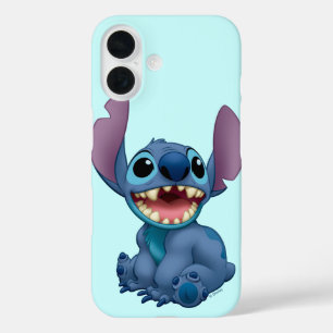 Coque Pour iPhone 16 Lilo & Stitch   Trait Excité