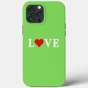 Case-Mate iPhone Case Lime Green LOVE Moderne