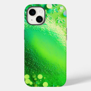 Coque Pour iPhone 14 Lime Green Parties scintillant iPhone Mate Tough C