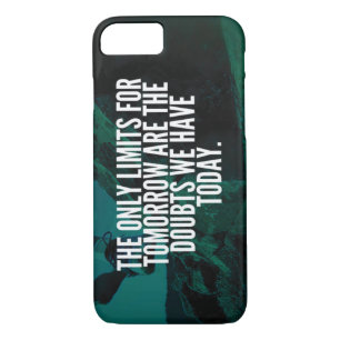 Coque iPhone 8/7 LIMITES - Motivation de l'entraînement