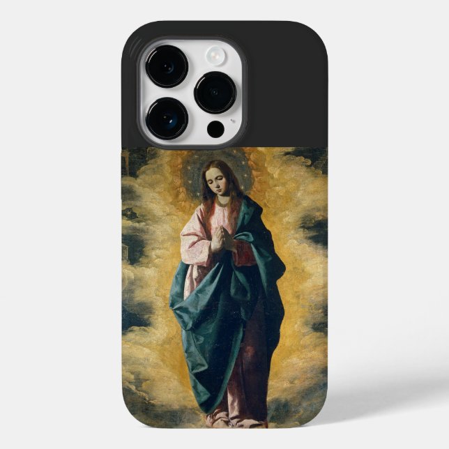 Coques Case-Mate iPhone L'Immaculée Conception Radiance Céleste Art (Verso)