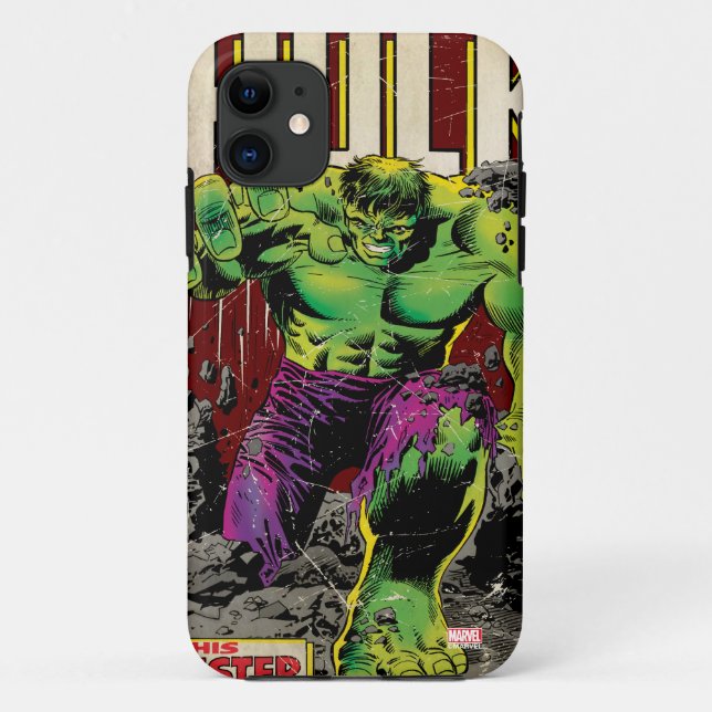 Coques Case-Mate iPhone L'incroyable bande dessinée Hulk #105 (Dos)