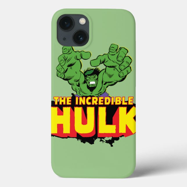 Coques Case-Mate iPhone L'incroyable logo Hulk (Verso)