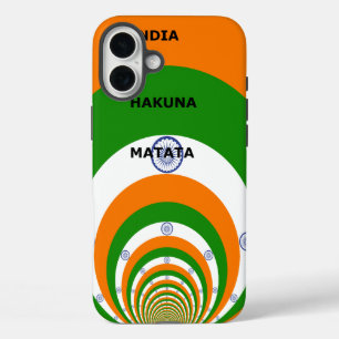 iPhone 16 Plus Case L'Inde HAKUNA MATATA