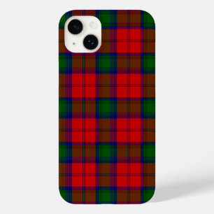 Coque Pour iPhone 14 Plus Lindsay tartan rouge vert plaid