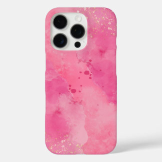 Coques iPhone 16 Pro Linktree Aquarelle Rose |