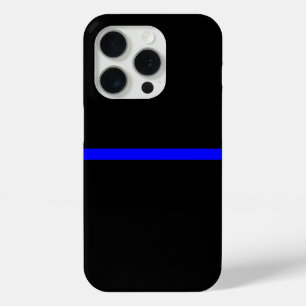 Coque iPhone 15 Pro L'instruction Symbolic Thin Blue Line