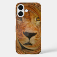 Lion Abstrait Safari Art