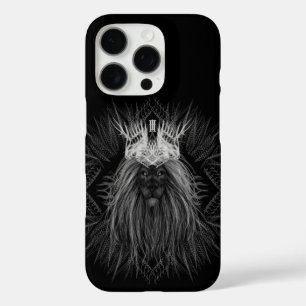 Coques iPhone 16 Pro Lion avec monogramme de couronne