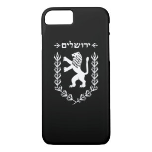 Case-Mate iPhone Case Lion de drapeau juif Jérusalem de l'Israël de
