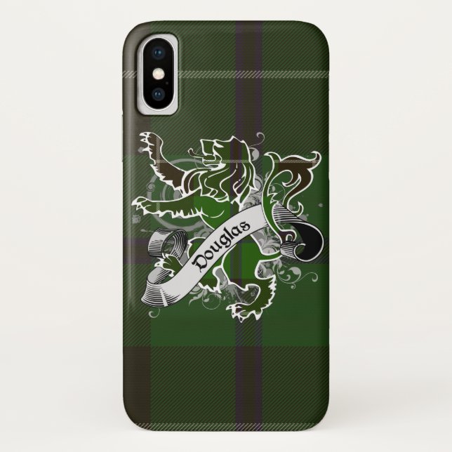 Coques Case-Mate iPhone Lion de tartan de Douglas (Dos)