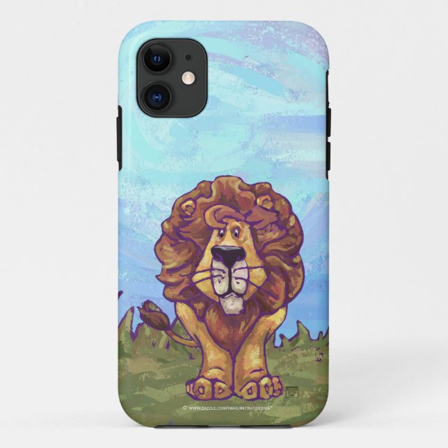 Coques Case-Mate iPhone Lion Electronique (Dos)