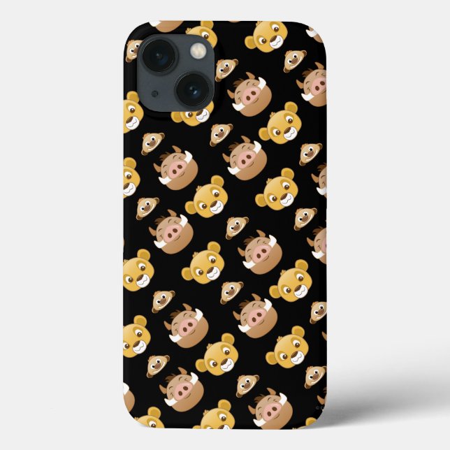 Coques Case-Mate iPhone Lion King Emoji Motif terrestre (Verso)