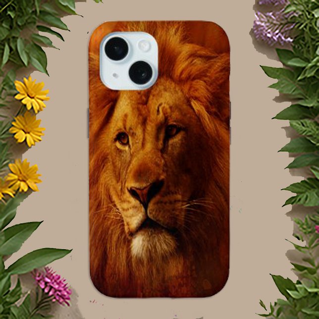 Coques Case-Mate iPhone Lion Majestic | Conception du boîtier de téléphone (Créateur téléchargé)