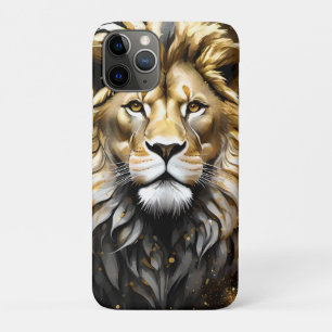 Case-Mate iPhone Case Lion Mâle Majestic D'Or Et De Gris,
