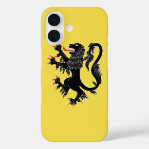 Coque Pour iPhone 16 Lion Rampant Sable