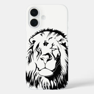 Coque Pour iPhone 16 Lion Tribal 002