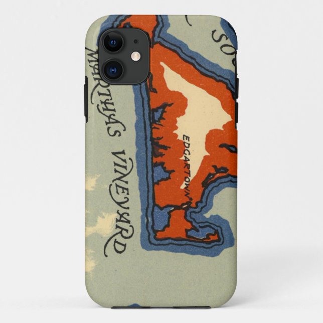 Coques Case-Mate iPhone L'iPhone 6 de Martha's Vineyard enferment dur (Dos)