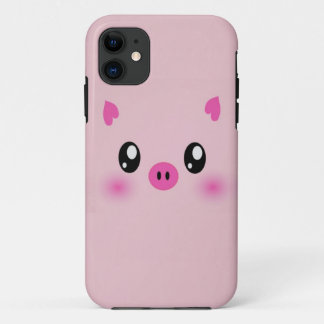 Etui iPhone Case-Mate l'iphone rose mignon de cas de porc