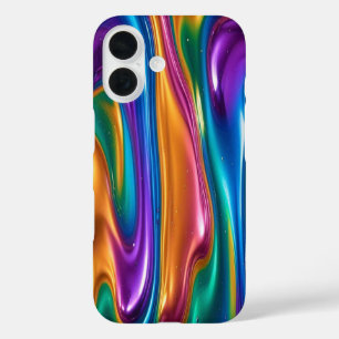 Liquide coloré #4 - iPhone 16 Coques