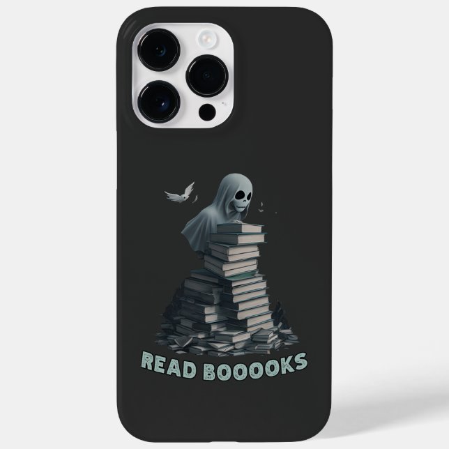 Coques Case-Mate iPhone Lire les livres, Ghost lecture livres (Verso)