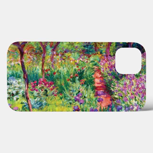 Coques Case-Mate iPhone L'Iris Garden par Claude Monet Coque-Mate iPhone  (Verso (horizontal))