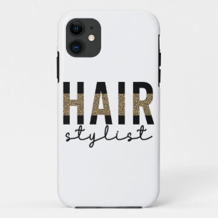 Case-Mate iPhone Case Liste de cheveux Cheetah Typographie Coiffeur Cade