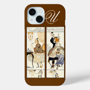 COQUE POUR iPhone 15 LISTE DES CHEVEUX, SALON DE BEAUTÉ MODE MASQUER AR