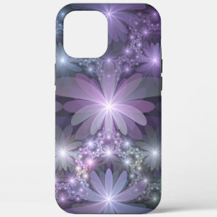 Case-Mate iPhone Case Lit de fleurs Art Fractal Abstrait tendance brilla