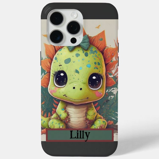 Coques Case-Mate iPhone Little Dino Explorer : Roar with Confiance! (Verso)