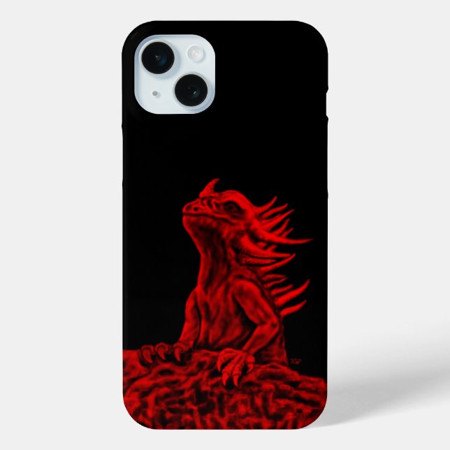Coques Case-Mate iPhone Little red Dragon (Verso)