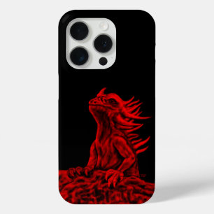 Coque iPhone 15 Pro Little red Dragon