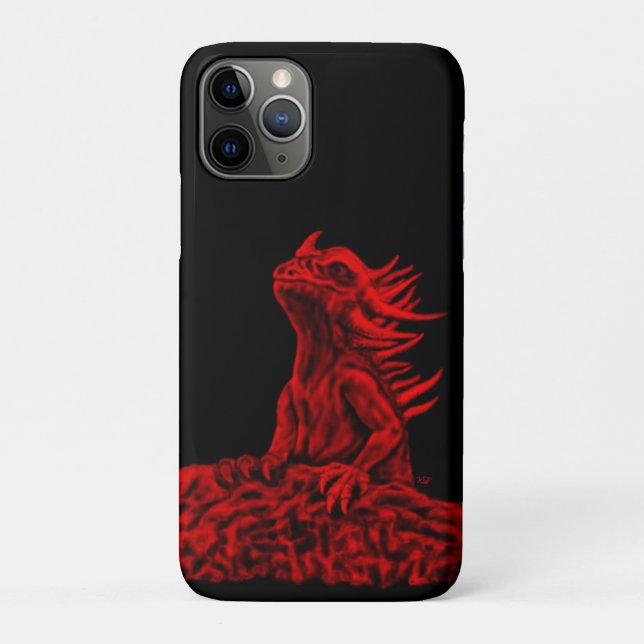 Coques Case-Mate iPhone Little red Dragon (Dos)