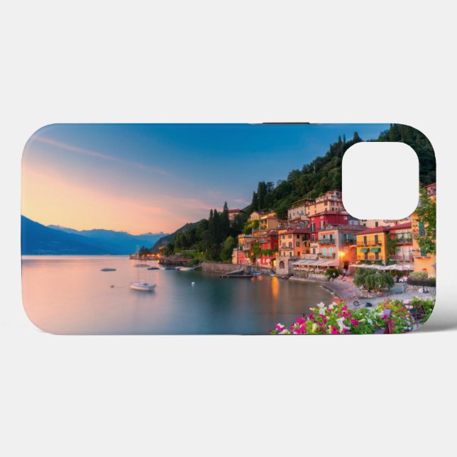 Coques Case-Mate iPhone Littoral | Varenna, Lombardie, Italie (Verso (horizontal))