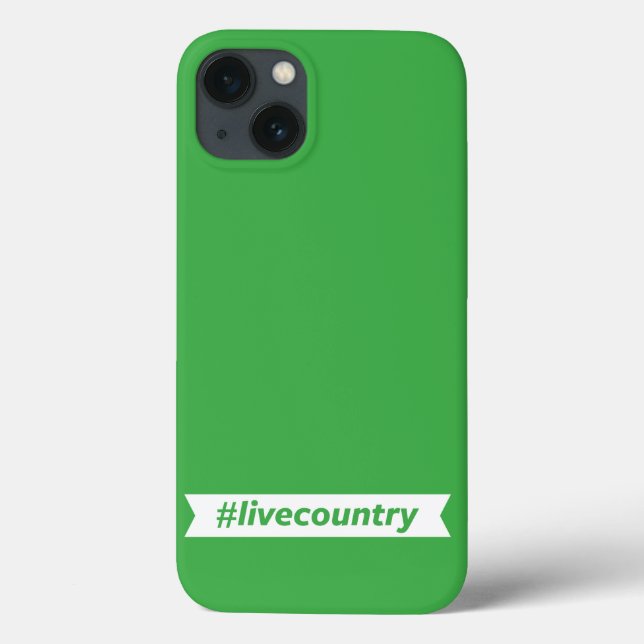 Coques Case-Mate iPhone #LiveCountry (Verso)