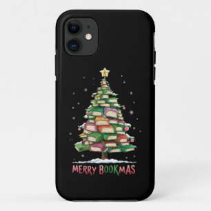 Case-Mate iPhone Case Livre de Noël Lover Tree Librairie Joyeux Bookmas