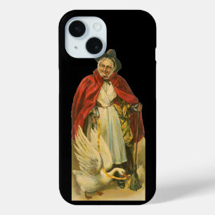 Coque Pour iPhone 15 Livre d'histoires victorien vintage de Mother Goos