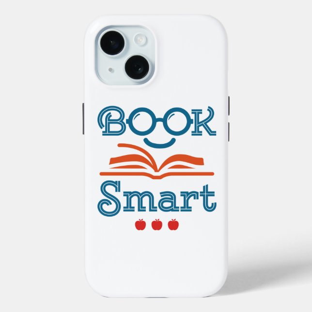 Coques Case-Mate iPhone Livre Smart Funny Lecture Lover Bookworm (Verso)